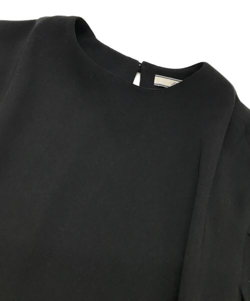 ADORE（アドーア）ADORE (アドーア) タックスリーブブラウス ブラック サイズ:38の古着・服飾アイテム