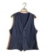 LARDINIラルディーニ）の古着「シルクリネンジレ」｜ネイビー