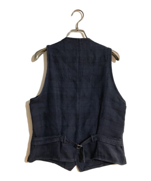 LARDINI（ラルディーニ）LARDINI (ラルディーニ) リネン混ジレ ネイビー サイズ:44の古着・服飾アイテム