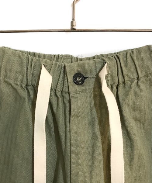 POST O'ALLS（ポストオーバーオールズ）POST O'ALLS (ポストオーバーオールズ) E-Z WALKABOUT Pants HBTS/ワルカボートパンツ オリーブ サイズ:ＸＬの古着・服飾アイテム
