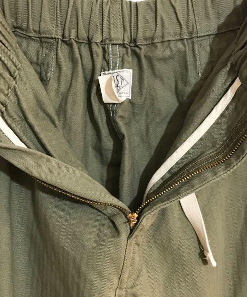 POST O'ALLS（ポストオーバーオールズ）POST O'ALLS (ポストオーバーオールズ) E-Z WALKABOUT Pants HBTS/ワルカボートパンツ オリーブ サイズ:ＸＬの古着・服飾アイテム
