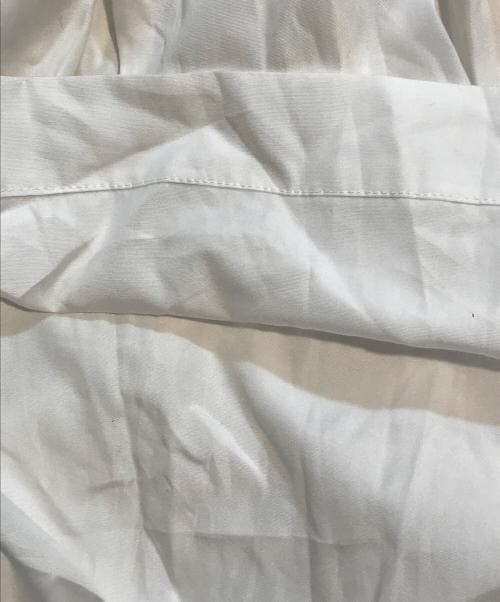 COMME des GARCONS COMME des GARCONS（コムデギャルソン コムデギャルソン）COMME des GARCONS COMME des GARCONS (コムデギャルソン コムデギャルソン) ハイネックコットンギャザーワンピース ホワイト サイズ:Sの古着・服飾アイテム