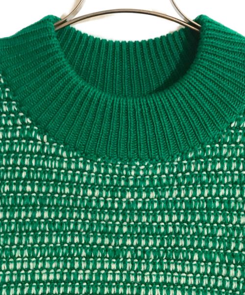 NAMACHEKO（ナマチェコ）NAMACHEKO (ナマチェコ) DENG LONGSLEEVE KNIT/デンロングスリーブニット グリーン サイズ:Mの古着・服飾アイテム
