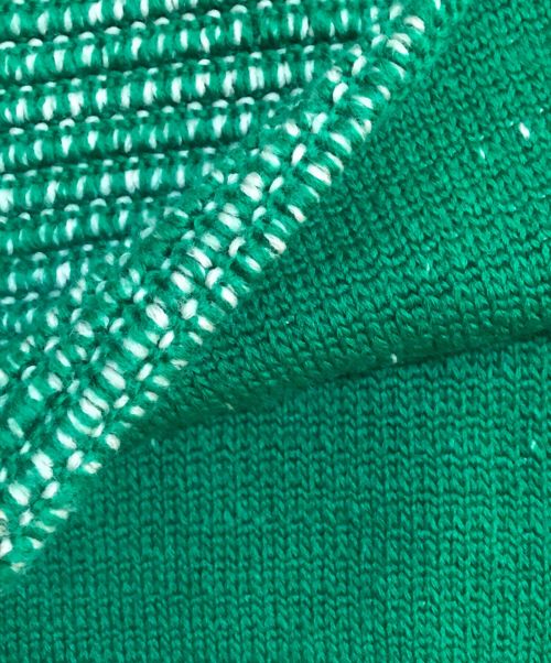 NAMACHEKO（ナマチェコ）NAMACHEKO (ナマチェコ) DENG LONGSLEEVE KNIT/デンロングスリーブニット グリーン サイズ:Mの古着・服飾アイテム