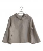 TO BE CHICトゥービーシック）の古着「ウールリバー コート」｜ピンク