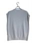 walenode (ウェルノード) Paper boucle No sleeve knit wea/ペーパーブークルノースリーブニットウェア グレー サイズ:1：8000円