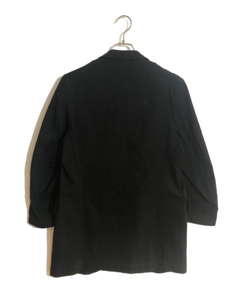 COMME des GARCONS HOMME PLUS（コムデギャルソンオムプリュス）COMME des GARCONS HOMME PLUS (コムデギャルソンオムプリュス) 00SS アーカイブ 製品染め 3Bジャケット ブラック サイズ:Sの古着・服飾アイテム