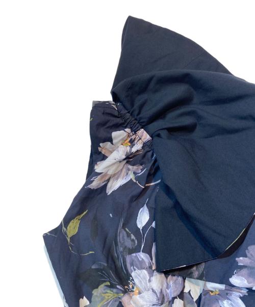 HER LIP TO（ハーリップトゥ）Her lip to (ハーリップトゥ) Anemone Ruffled Long Dress ブラック サイズ:Sの古着・服飾アイテム