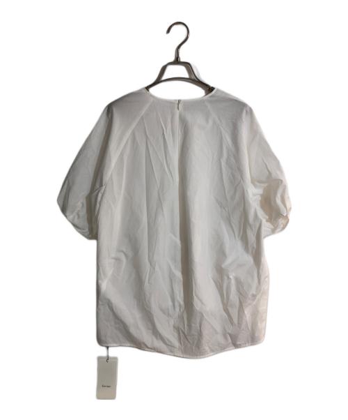 feerique（フィーリック）feerique (フィーリック) TCクリアローンブラウス ホワイト サイズ:2の古着・服飾アイテム