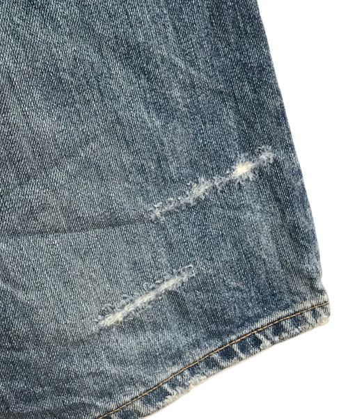 UNGRID（アングリッド）UNGRID (アングリッド) ハイウエストルーズストレートデニム インディゴ サイズ:24の古着・服飾アイテム