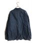 POST O'ALLS (ポストオーバーオールズ) SHIPS (シップス) 3 Poket Jacket / Linen Indigo Denim／リネンインディゴデニム ネイビー サイズ:L：17000円
