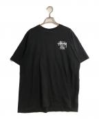stussyステューシー）の古着「Built Tough T-Shirt」｜ブラック