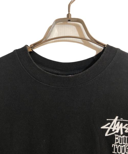 stussy（ステューシー）stussy (ステューシー) Built Tough T-Shirt ブラック サイズ:Mの古着・服飾アイテム