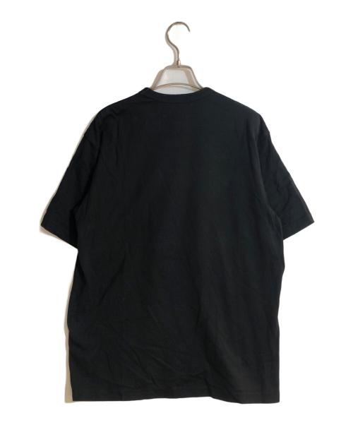 COMME des GARCONS HOMME（コムデギャルソン オム）COMME des GARCONS HOMME (コムデギャルソン オム) 刺繍デザイン Tシャツ ブラック サイズ:Mの古着・服飾アイテム