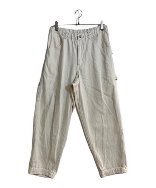 Manastash（マナスタッシュ）Manastash (マナスタッシュ) JOURNAL STANDARD (ジャーナルスタンダード) 別注 HEMP PAINTER PANTS ホワイト サイズ:XLの古着・服飾アイテム