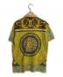VERSACE (ヴェルサーチェ) BAROCCO PRINT POLO SHIRT ゴールド サイズ:S：15000円