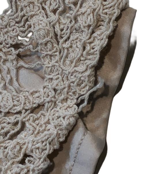 Eaphi（エフィ）Eaphi (エフィ) cotton lace patchwork pants/ コットンレースパッチワークパンツ ecru サイズ:2の古着・服飾アイテム