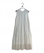 JILL STUARTジルスチュアート）の古着「タトラスエンブロイダリーワンピース」｜ホワイト