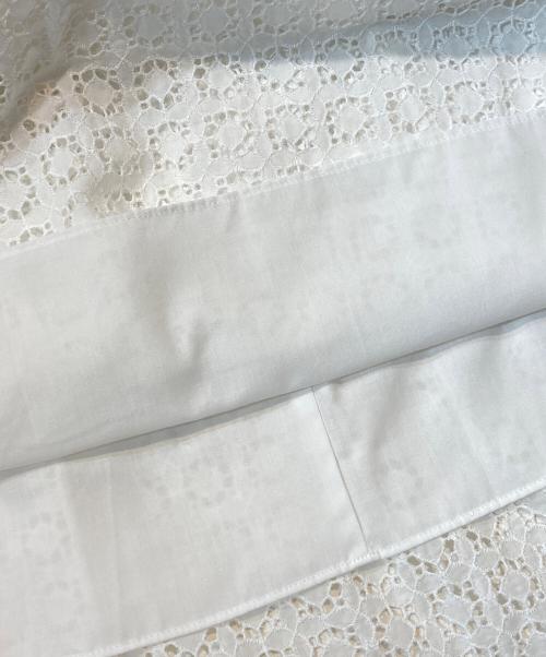 JILL STUART（ジルスチュアート）JILL STUART (ジルスチュアート) タトラスエンブロイダリーワンピース ホワイト サイズ:２の古着・服飾アイテム