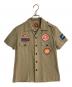 hysterics（ヒステリックス）の古着「ボーイスカウトワッペンシャツ」｜ベージュ