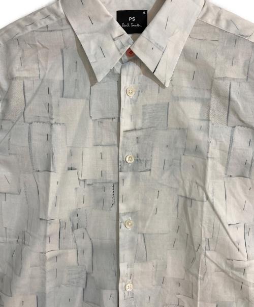 PS Paul Smith（ＰＳポールスミス）PS Paul Smith (ＰＳポールスミス) FABRIC SWATCH PRINT SHIRT/ファブリックスワッチプリントシャツ グリーン サイズ:Mの古着・服飾アイテム