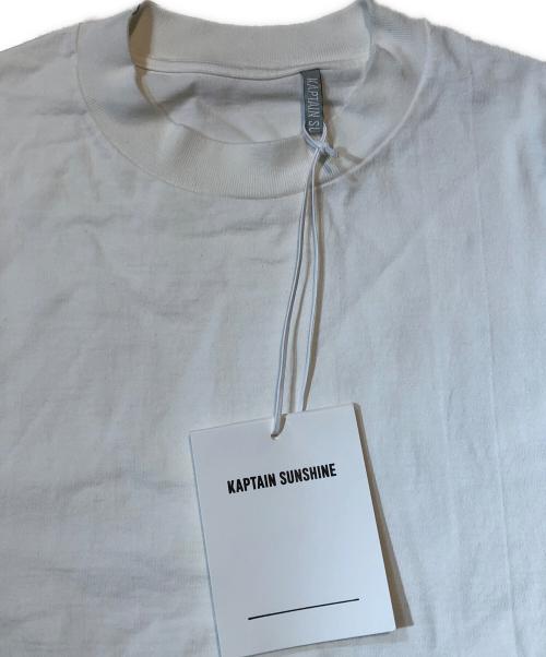 KAPTAIN SUNSHINE（キャプテンサンシャイン）KAPTAIN SUNSHINE (キャプテンサンシャイン) Suvin Supima Tube Halfsleeve Tee Heavy/スビンスーピマチューブハーフスリーブティヘビー  ホワイト サイズ:38の古着・服飾アイテム