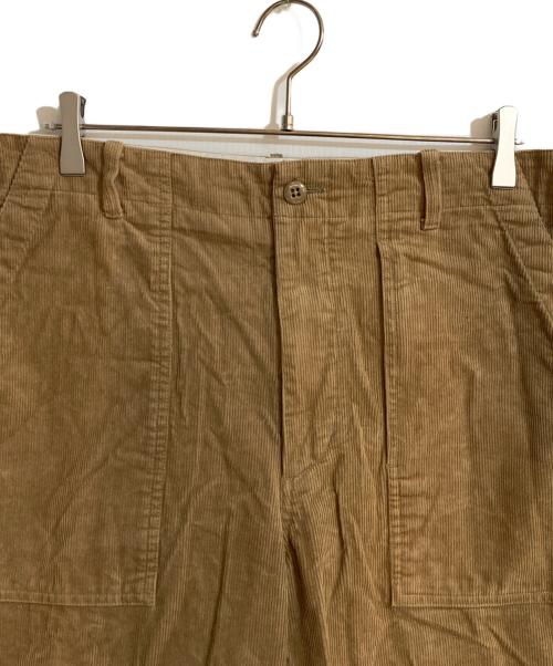 Engineered Garments（エンジニアドガーメンツ）Engineered Garments (エンジニアド ガーメンツ) Fatigue Short 14W Corduroy/ファティーグショート14Wコーデュロイ ブラウン サイズ:Lの古着・服飾アイテム