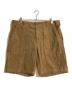 Engineered Garments（エンジニアド ガーメンツ）の古着「Fatigue Short 14W Corduroy/ファティーグショート14Wコーデュロイ」｜ブラウン