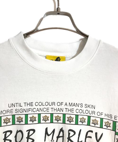 ONLINE CERAMICS（オンライン セラミックス）Online Ceramics (オンライン セラミックス) BOB MARLEY (ボブマーリー) プリントTシャツ ホワイト サイズ:Lの古着・服飾アイテム