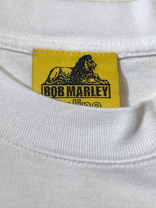 ONLINE CERAMICS（オンライン セラミックス）Online Ceramics (オンライン セラミックス) BOB MARLEY (ボブマーリー) プリントTシャツ ホワイト サイズ:Lの古着・服飾アイテム