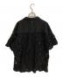 AAKU (アアク) RUSSEL LACE SHIRT ブラック サイズ:3：7000円