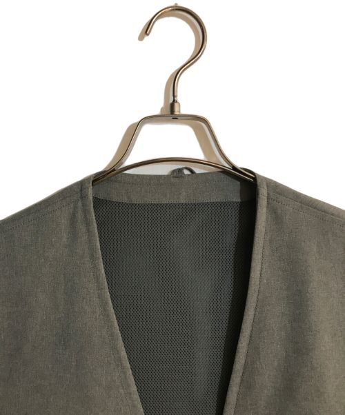 DAIWA PIER39（ダイワ ピア39）DAIWA PIER39 (ダイワ ピア39) W's TECH WAIST COAT/ウィズティーチウェストコート グレー サイズ:Mの古着・服飾アイテム