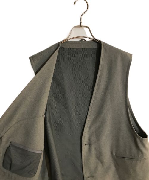 DAIWA PIER39（ダイワ ピア39）DAIWA PIER39 (ダイワ ピア39) W's TECH WAIST COAT/ウィズティーチウェストコート グレー サイズ:Mの古着・服飾アイテム