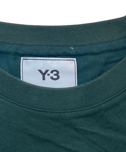 Y-3（ワイスリー）Y-3 (ワイスリー) CL Logo T-shirt/CLロゴ Tシャツ グリーン サイズ:XLの古着・服飾アイテム
