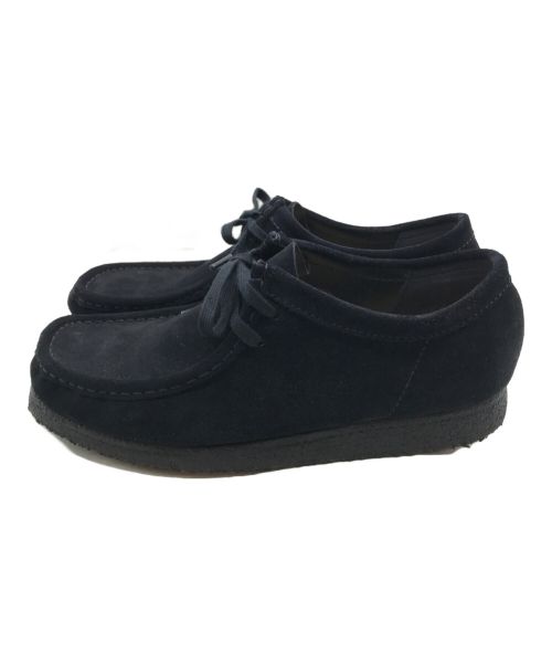 CLARKS（クラークス）CLARKS (クラークス) BEAUTY&YOUTH (ビューティーアンドユース) 別注 WALLABEE NAVY/ワラビー ブラック サイズ:UK9の古着・服飾アイテム
