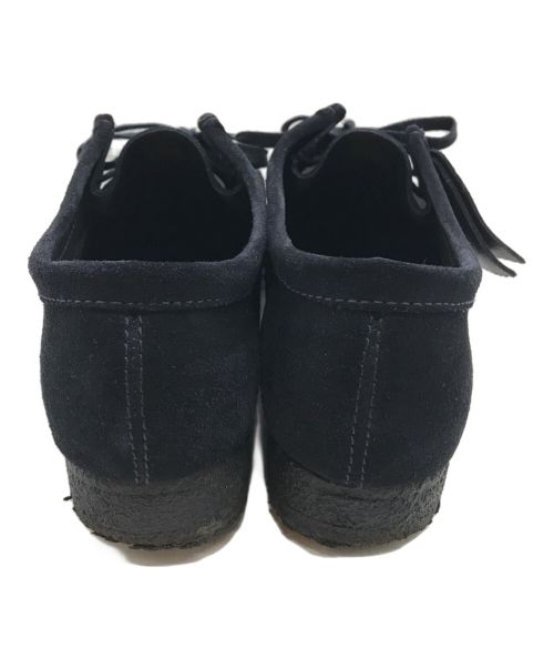 CLARKS（クラークス）CLARKS (クラークス) BEAUTY&YOUTH (ビューティーアンドユース) 別注 WALLABEE NAVY/ワラビー ブラック サイズ:UK9の古着・服飾アイテム