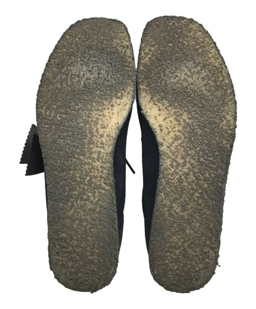CLARKS（クラークス）CLARKS (クラークス) BEAUTY&YOUTH (ビューティーアンドユース) 別注 WALLABEE NAVY/ワラビー ブラック サイズ:UK9の古着・服飾アイテム