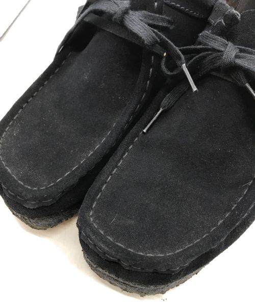 CLARKS（クラークス）CLARKS (クラークス) BEAUTY&YOUTH (ビューティーアンドユース) 別注 WALLABEE NAVY/ワラビー ブラック サイズ:UK9の古着・服飾アイテム