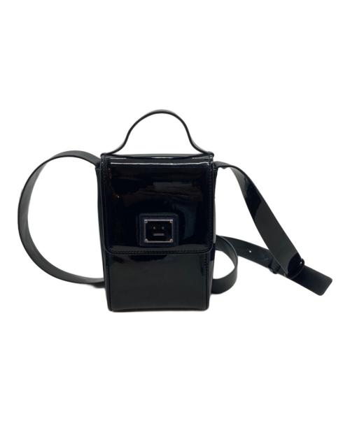 Acne studios（アクネ ストゥディオス）ACNE STUDIOS (アクネ ストゥディオス) ミニクロスボディフェイスバッグ ブラックの古着・服飾アイテム