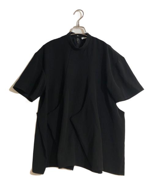 ENFOLD（エンフォルド）ENFOLD (エンフォルド) SQUARE-HEM PULLOVER/スクエアヘムプルオーバー ブラック サイズ:38の古着・服飾アイテム