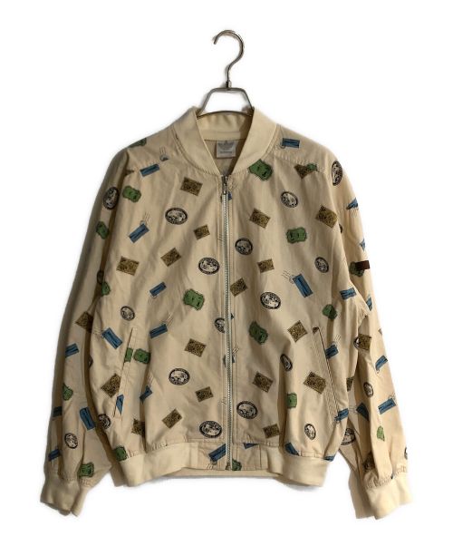 adidas（アディダス）adidas (アディダス) スイングトップ ベージュ サイズ:90-4の古着・服飾アイテム