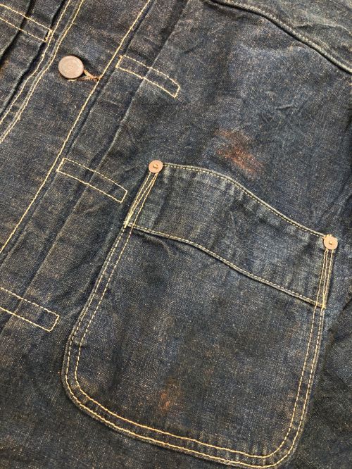 RRL（ダブルアールエル）RRL (ダブルアールエル) Transcontinental  JACKET/トランスコンチネンタル　ジャケット インディゴ サイズ:Sの古着・服飾アイテム