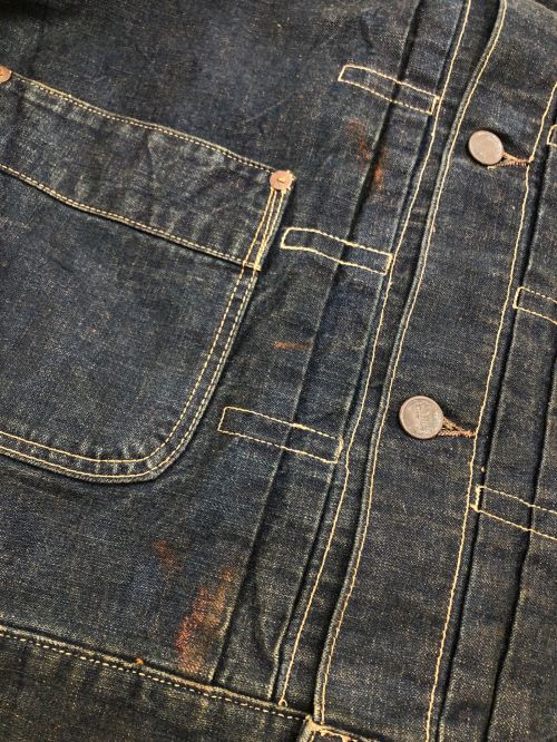 RRL（ダブルアールエル）RRL (ダブルアールエル) Transcontinental  JACKET/トランスコンチネンタル　ジャケット インディゴ サイズ:Sの古着・服飾アイテム