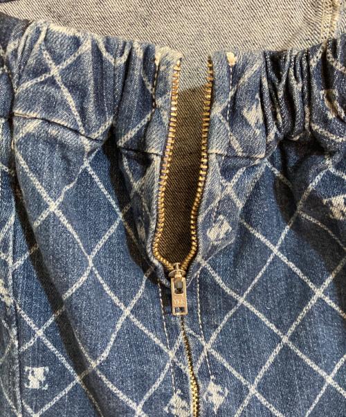 eimy istoire（エイミーイストワール）eimy istoire (エイミーイストワール) デニムフレアミニワンピース インディゴ サイズ:Sの古着・服飾アイテム