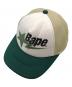 A BATHING APE（ア ベイシング エイプ）の古着「BAPE STA MESH CAP」｜グリーン