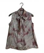 theory luxeセオリーリュクス）の古着「Large Scale Print Mien/ラージスケールプリントミエン」｜ピンク