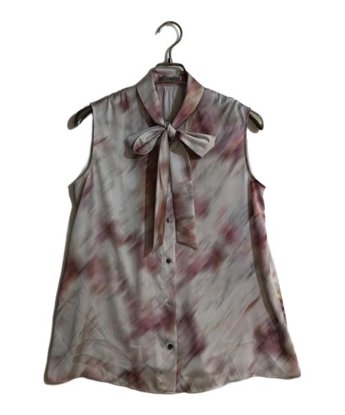 theory luxe（セオリーリュクス）theory luxe (セオリーリュクス) Large Scale Print Mien/ラージスケールプリントミエン ピンク サイズ:38の古着・服飾アイテム