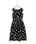 Kate Spade (ケイトスペード) DOWN THE RABBIT HOLE DAISY DOTLYRIC DRESS ブラック サイズ:2：5000円