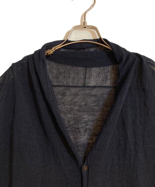 JURGEN LEHL（ヨーガンレール）JURGEN LEHL (ヨーガンレール) リネンブレンドベスト ネイビー サイズ:Mの古着・服飾アイテム