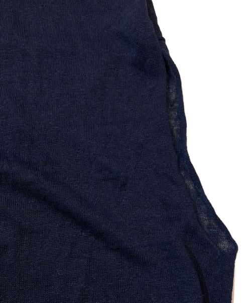 JURGEN LEHL（ヨーガンレール）JURGEN LEHL (ヨーガンレール) リネンブレンドベスト ネイビー サイズ:Mの古着・服飾アイテム